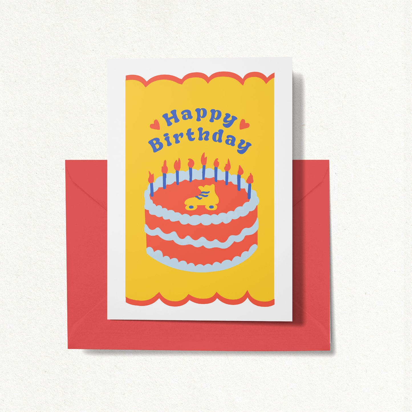 Create & Skate Factory Greeting Card