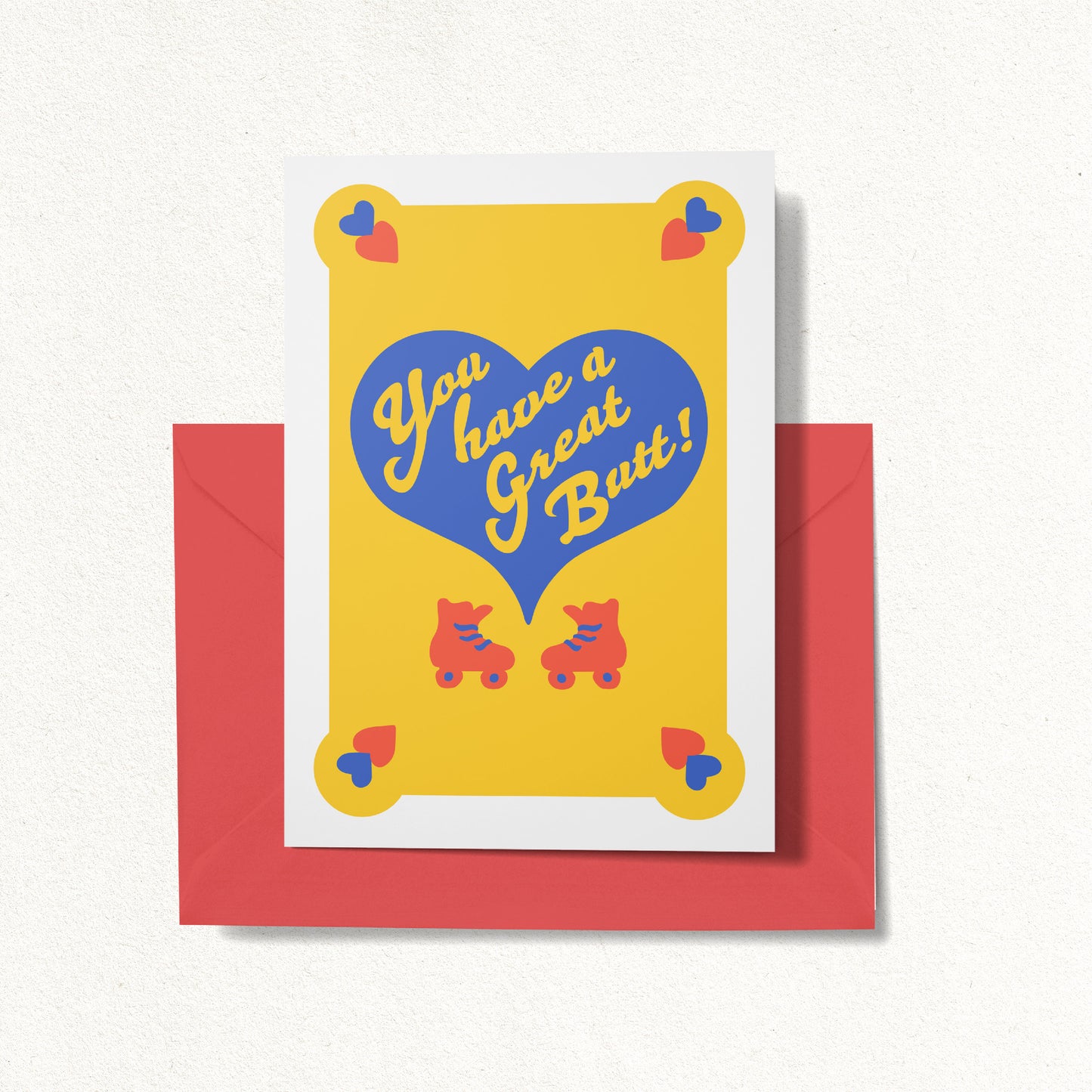 Create & Skate Factory Greeting Card
