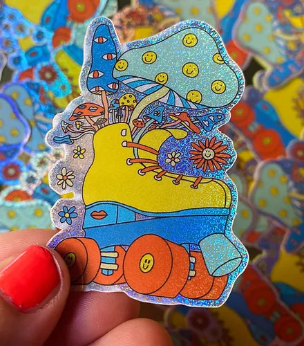 Create & Skate Factory Sticker