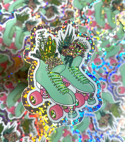 Create & Skate Factory Sticker