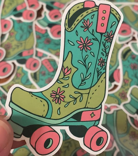 Create & Skate Factory Sticker