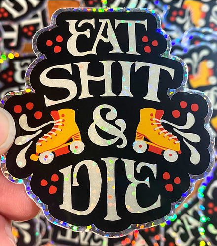Create & Skate Factory Sticker