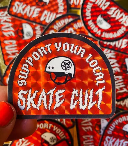 Create & Skate Factory Sticker