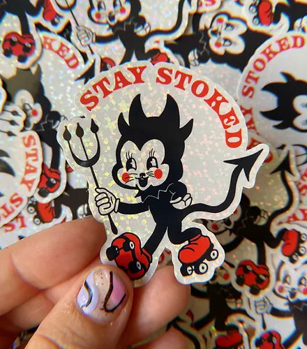 Create & Skate Factory Sticker