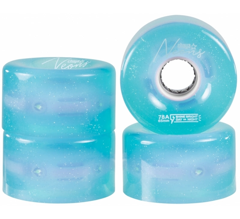 Chaya Neon Wheels 78A - 65mm x 38mm