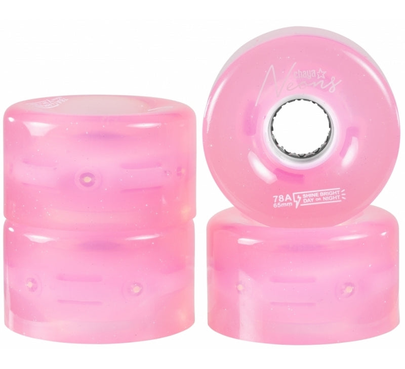 Chaya Neon Wheels 78A - 65mm x 38mm