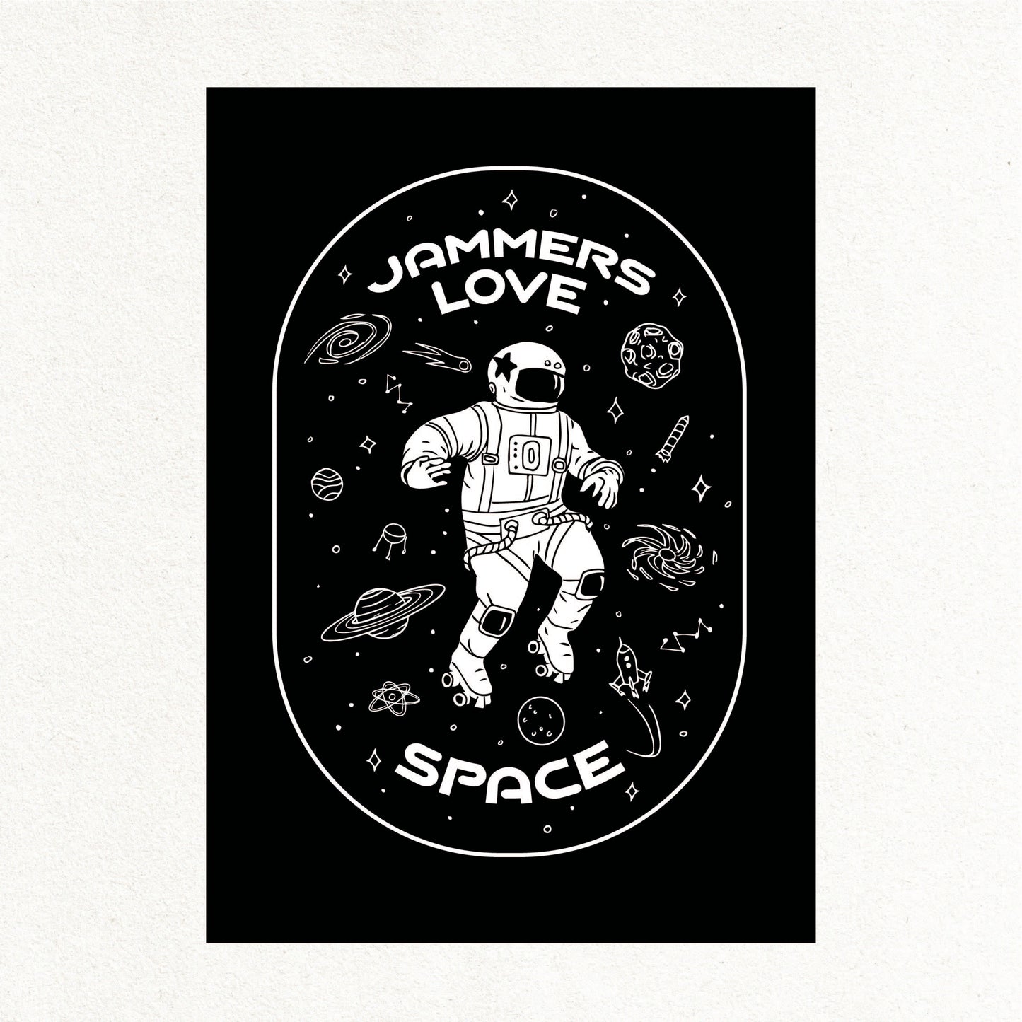 Create & Skate Factory Print - Jammers Love Space