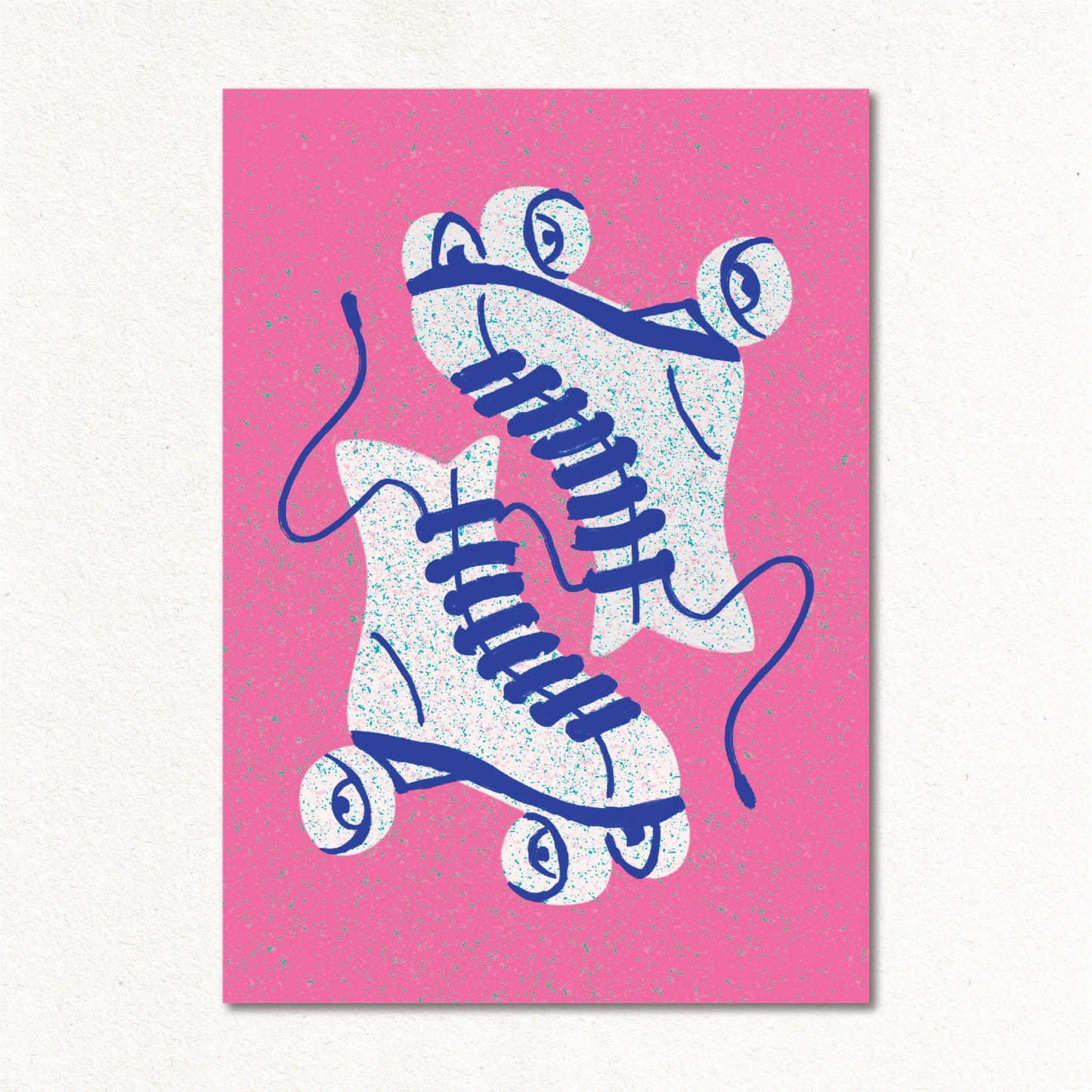 Create & Skate Factory Print - Speckle Skates