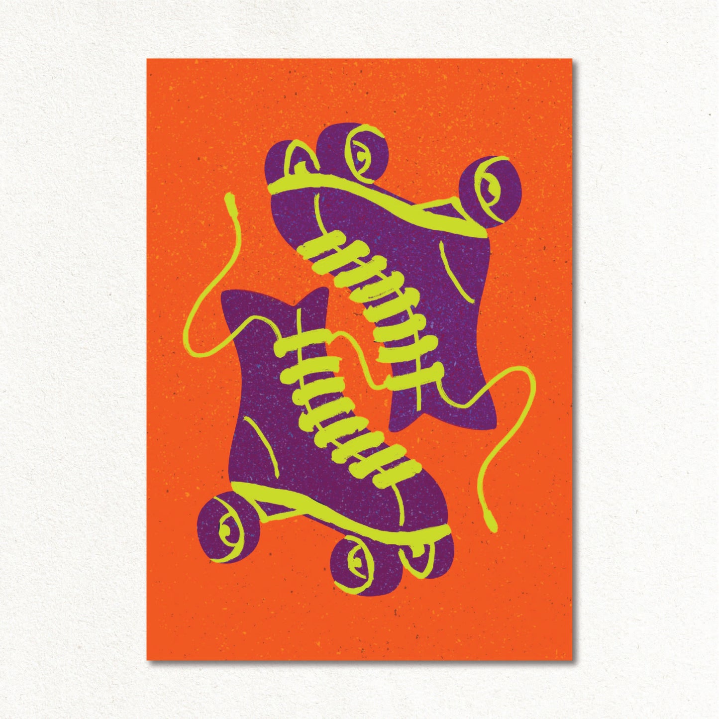 Create & Skate Factory Print - Speckle Skates