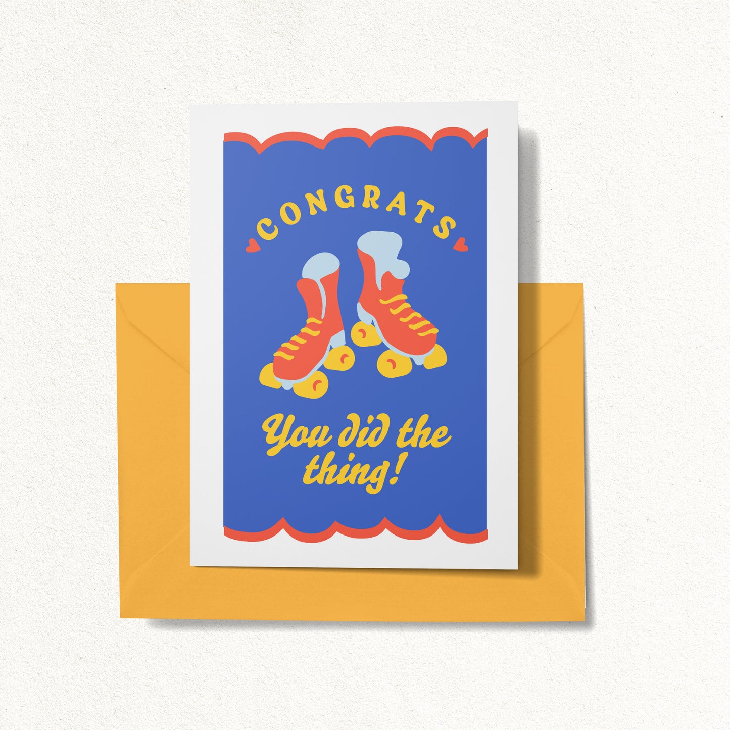 Create & Skate Factory Greeting Card