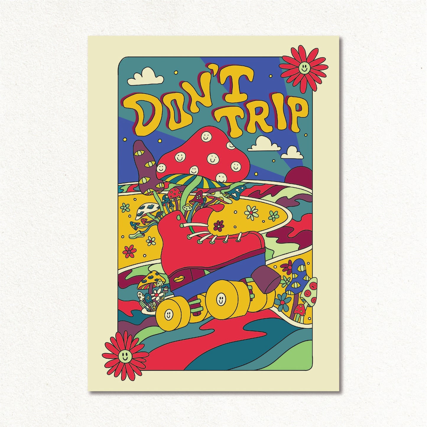 Create & Skate Factory Print - Don’t Trip