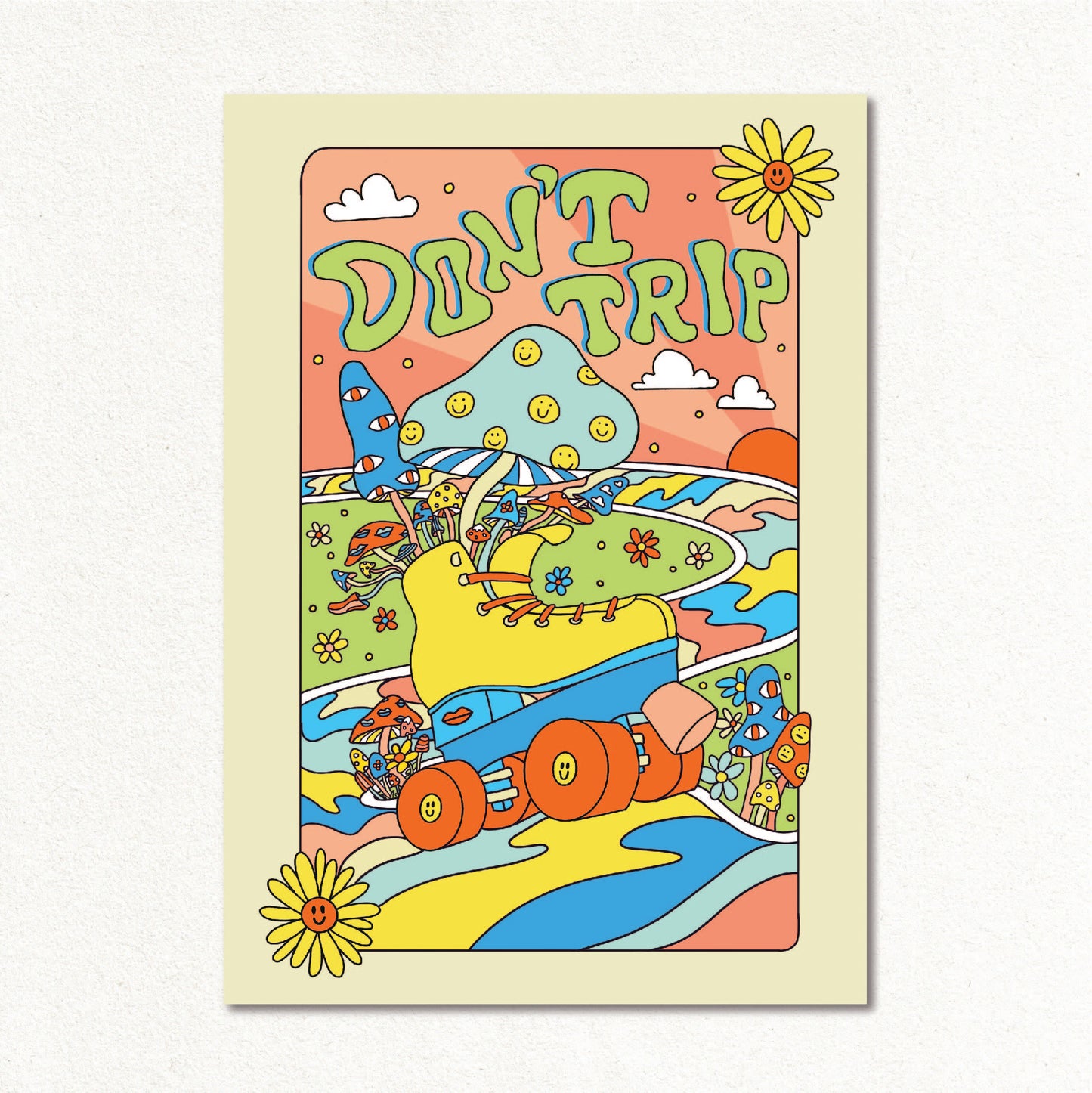 Create & Skate Factory Print - Don’t Trip