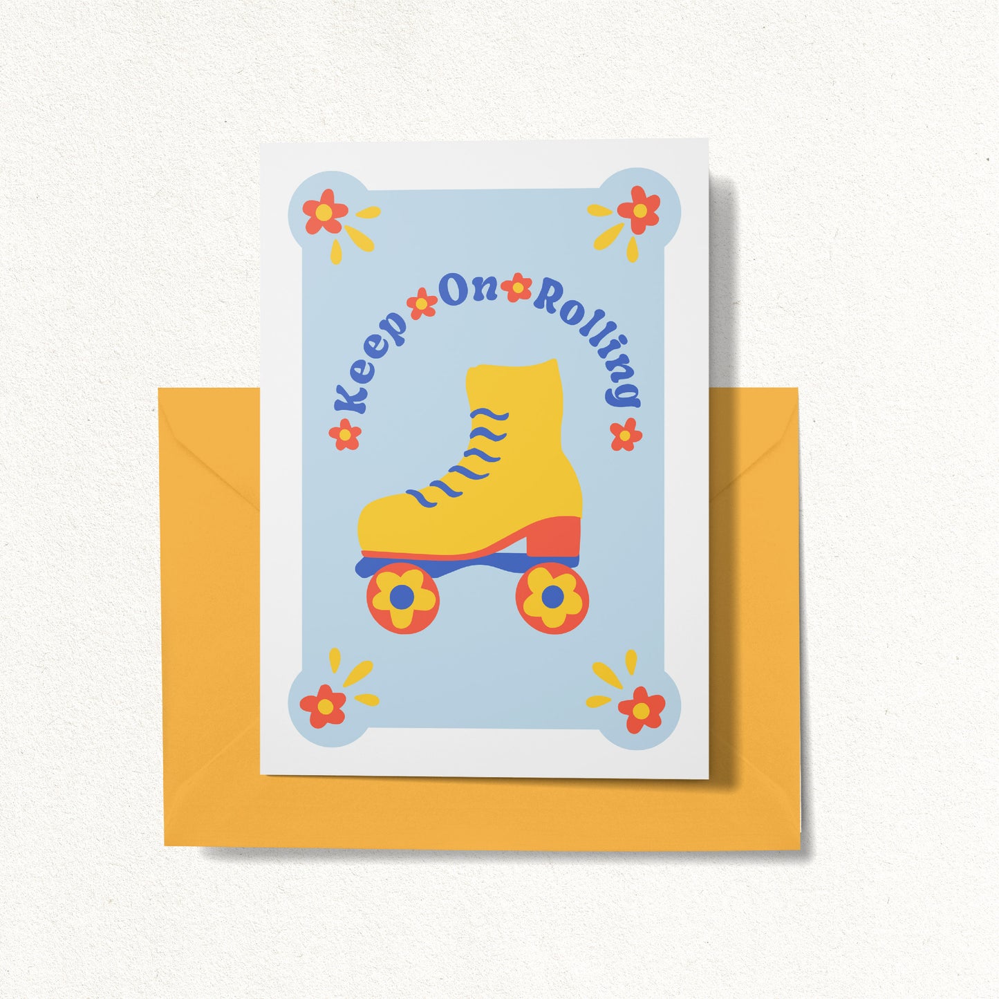 Create & Skate Factory Greeting Card