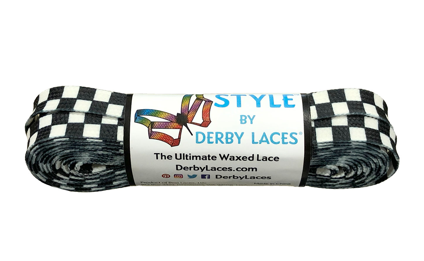 DerbyLaces "STYLE" Roller Skate Laces - 108"