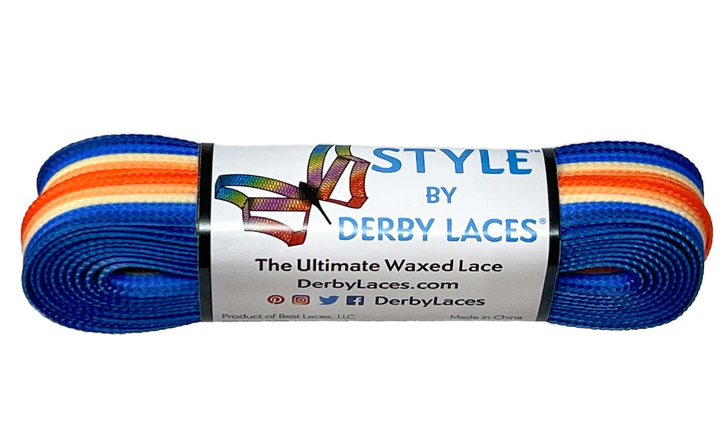 DerbyLaces "STYLE" Roller Skate Laces - 108"