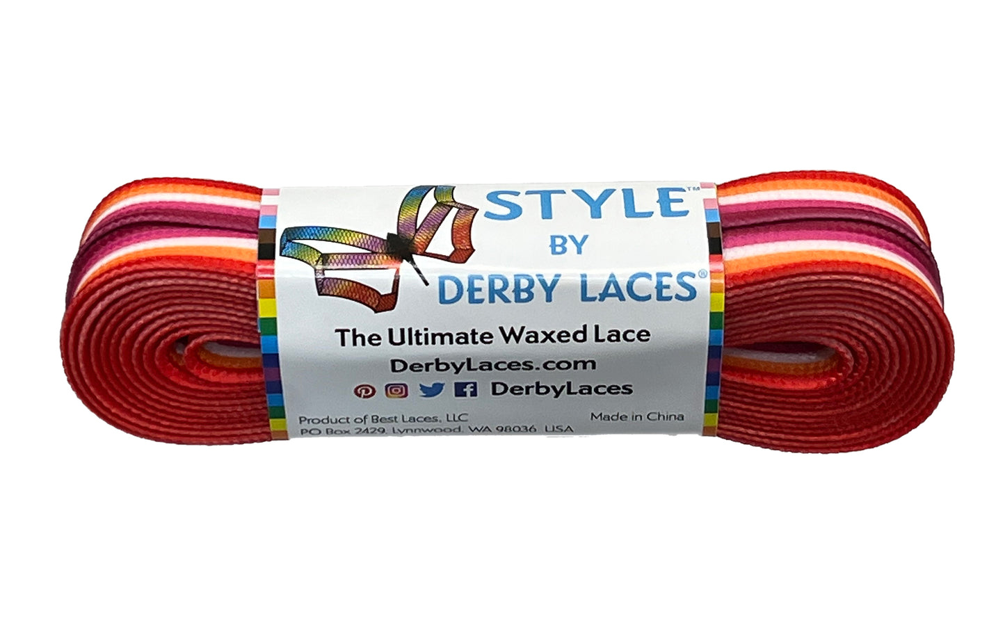 DerbyLaces "STYLE" Roller Skate Laces - 108"