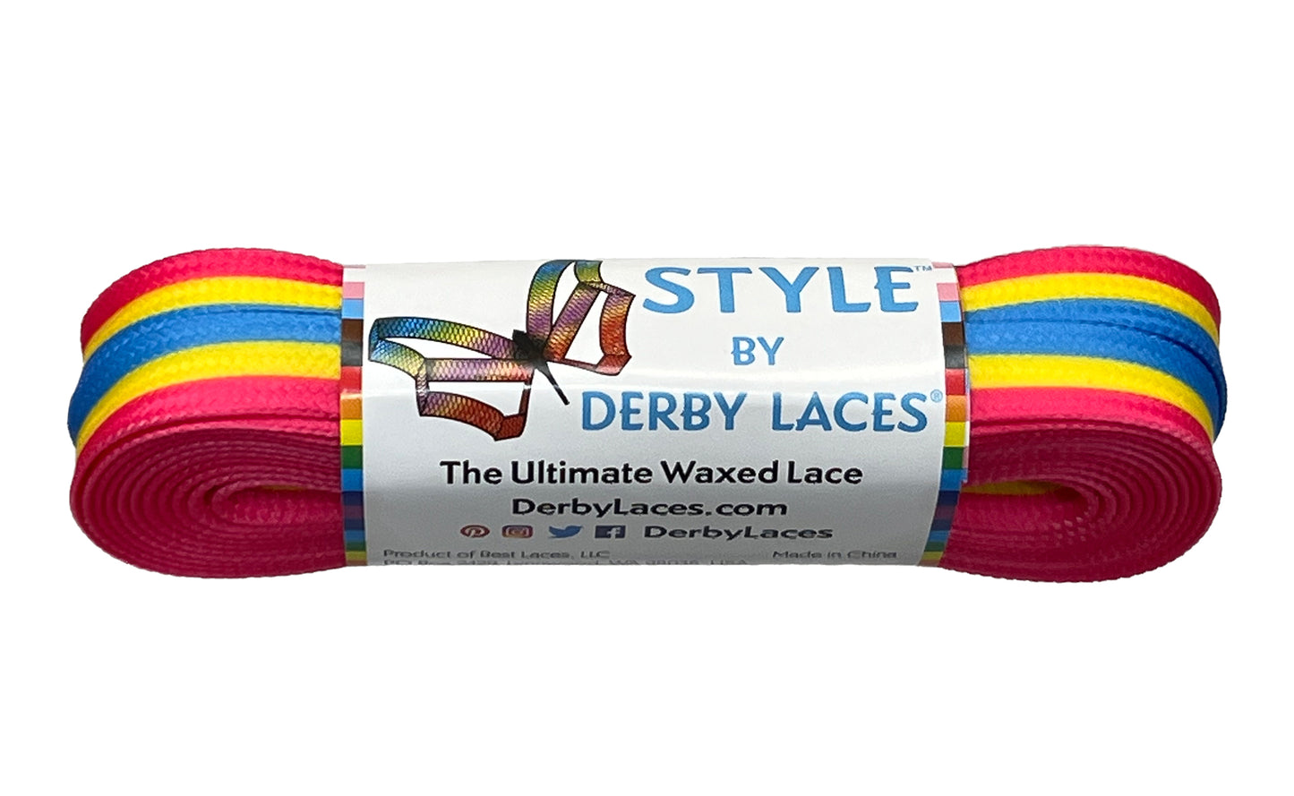 DerbyLaces "STYLE" Roller Skate Laces - 108"