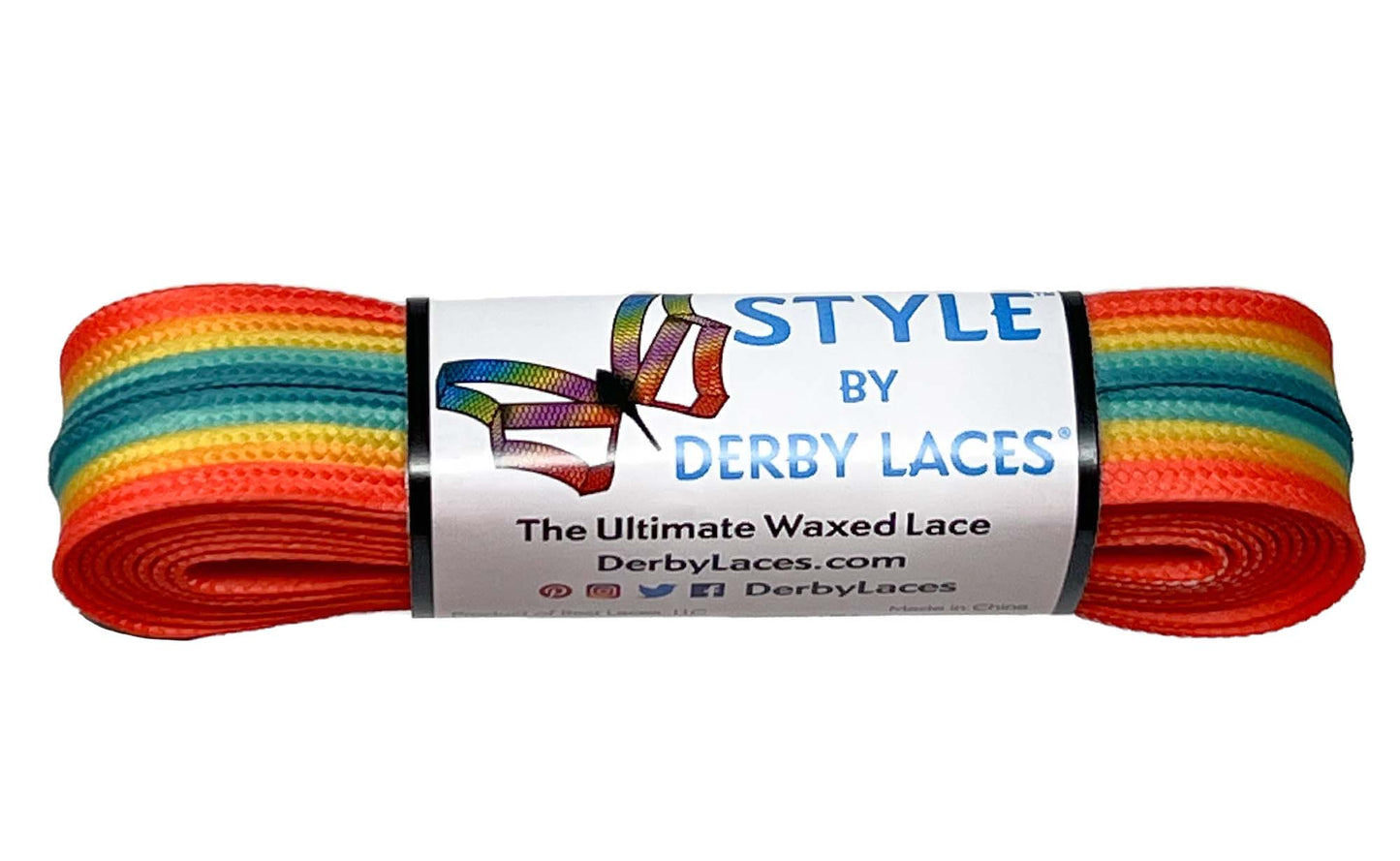 DerbyLaces "STYLE" Roller Skate Laces - 108"