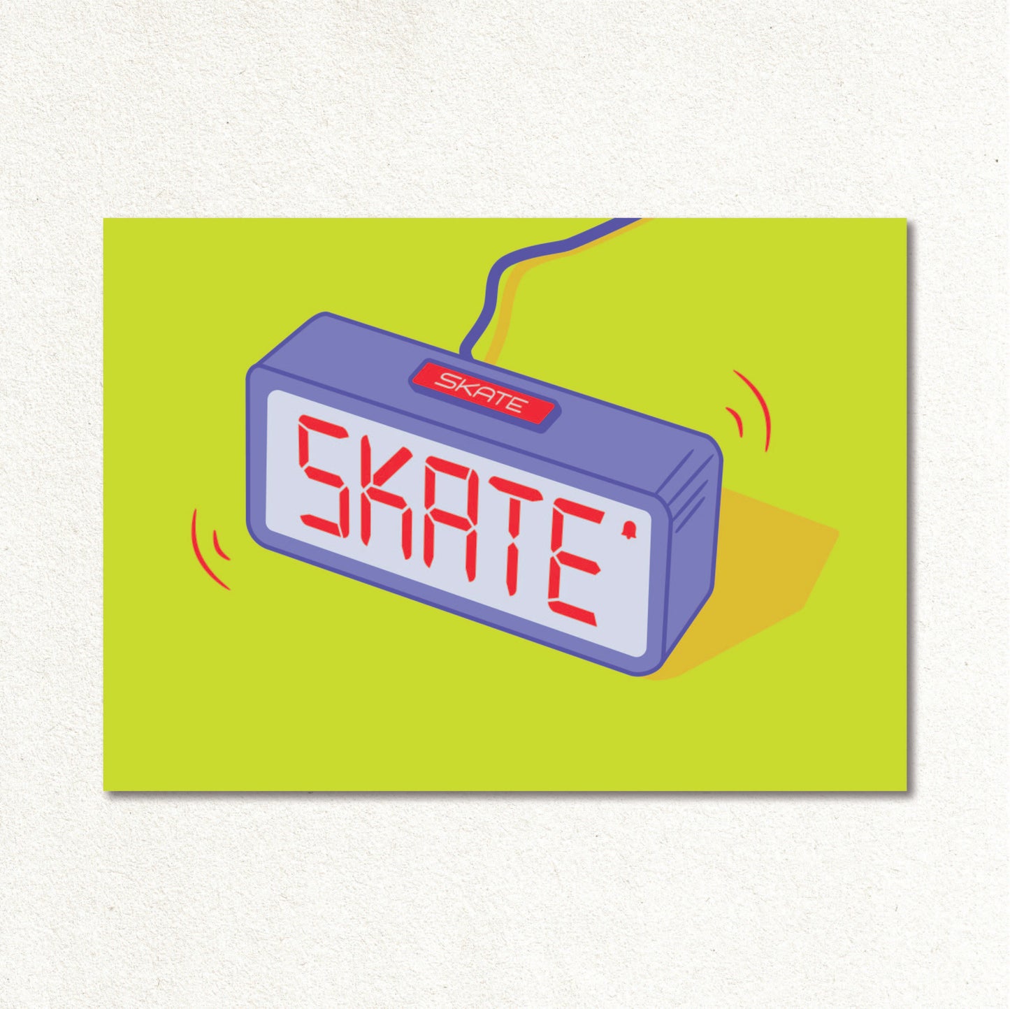 Create & Skate Factory Print - Skate O’clock