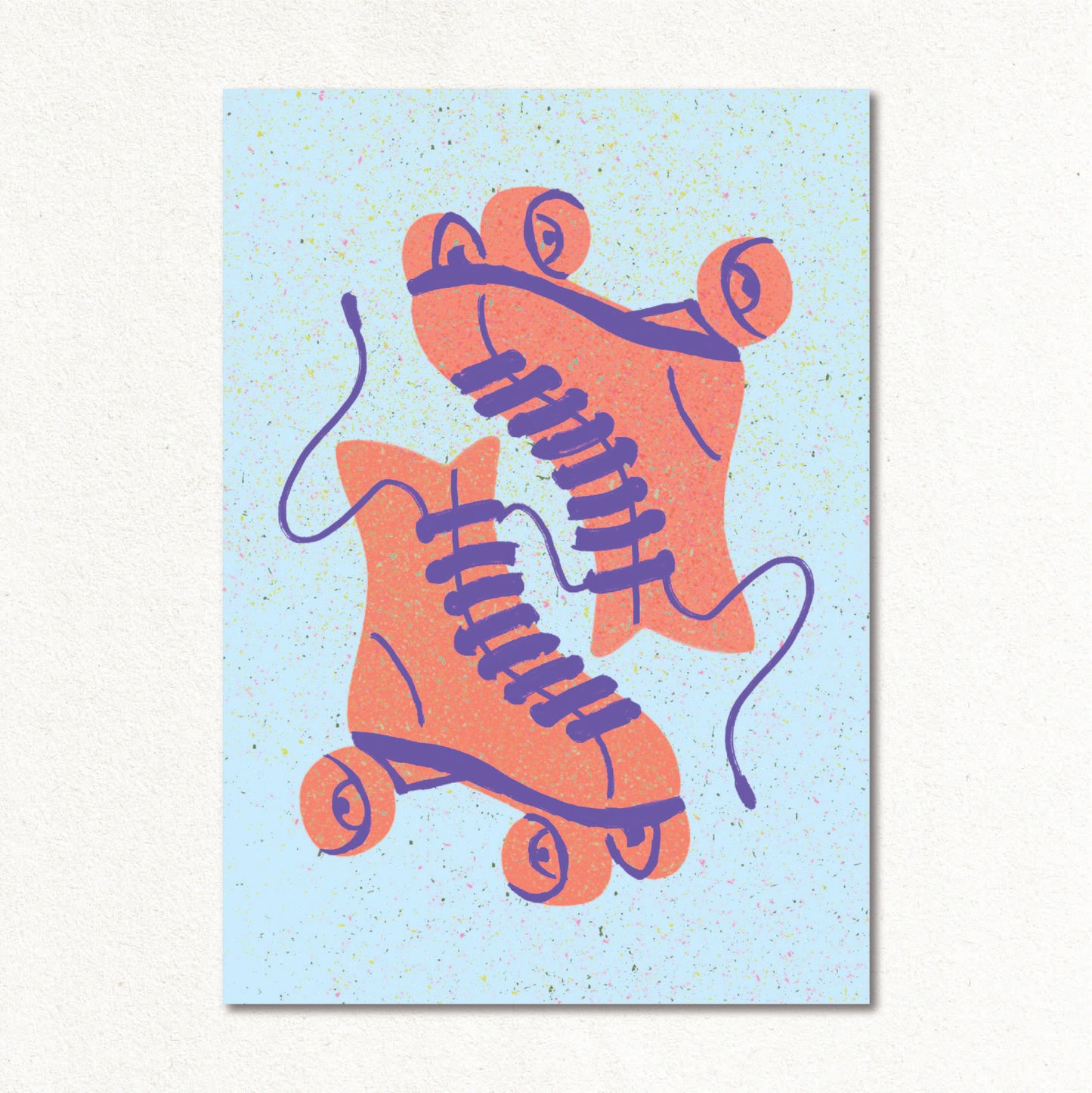 Create & Skate Factory Print - Speckle Skates