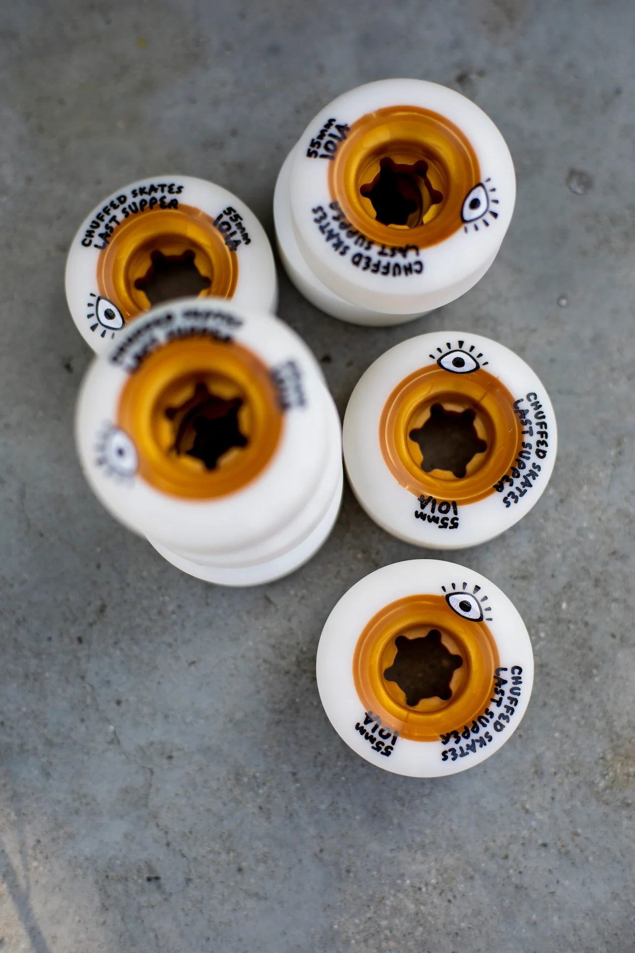 Chuffed X Last Supper "Amigo Wheel" Lock-ins (55MM/101A)