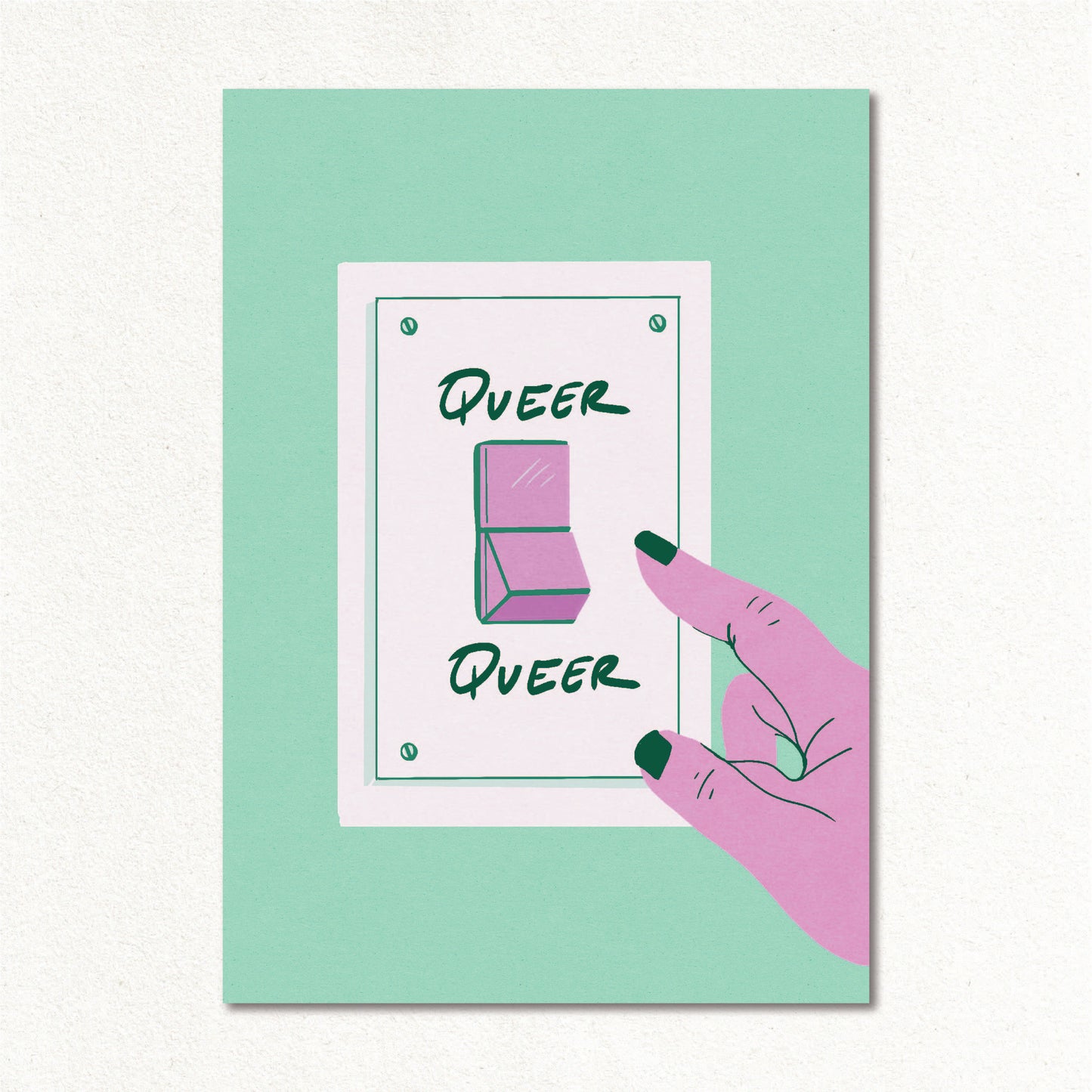 Create & Skate Factory Print - Queer AF