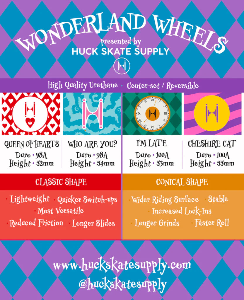 Huck Skate Supply Wonderland Wheels