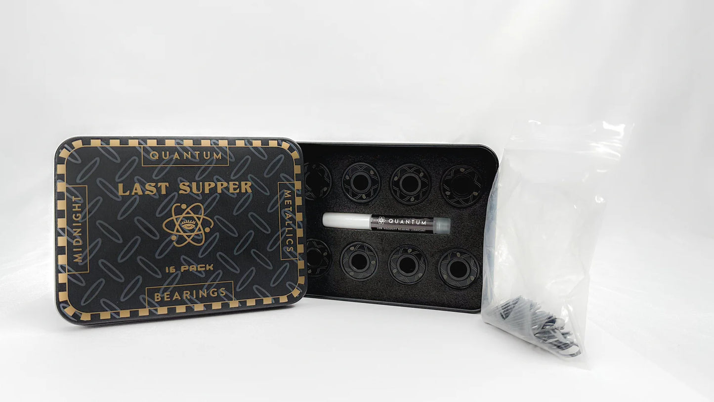 Last Supper x Quantum Bearing Science: Midnight Metallic Bearings