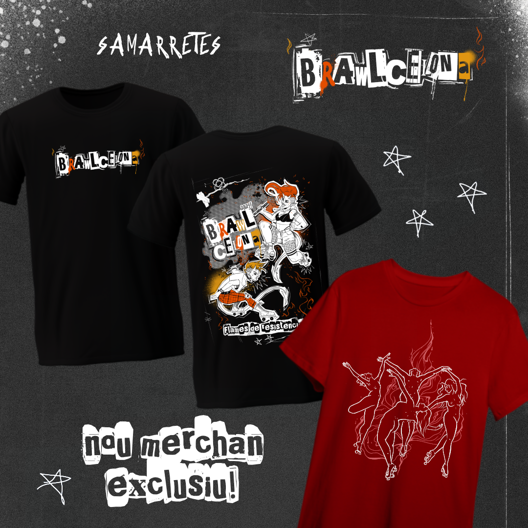 Barcelona Roller Derby - Brawlcelona T-Shirt