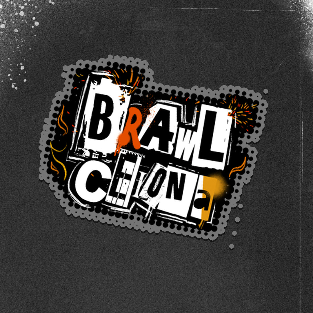 Barcelona Roller Derby - Brawlcelona Stickers