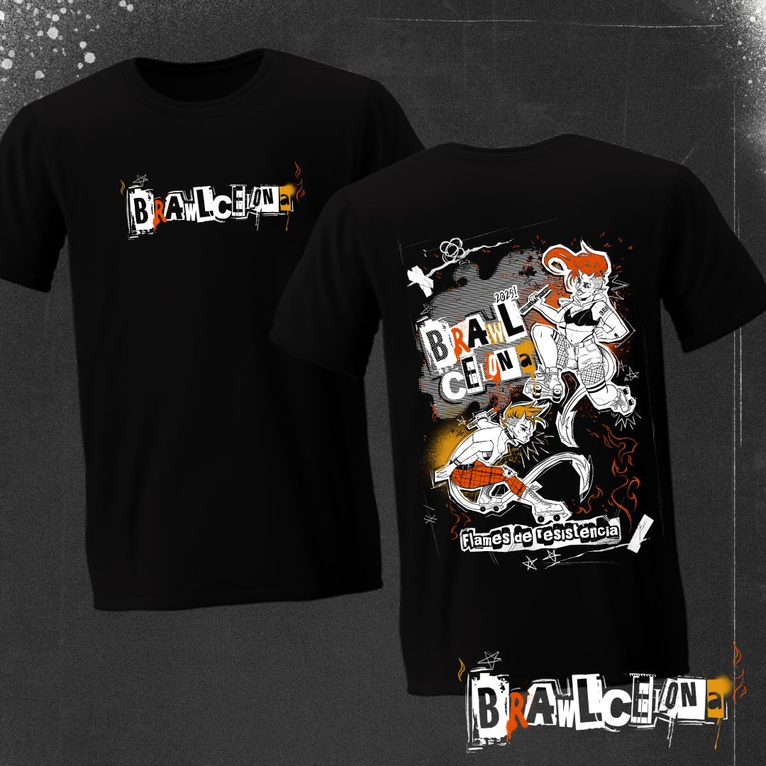Barcelona Roller Derby - Brawlcelona T-Shirt