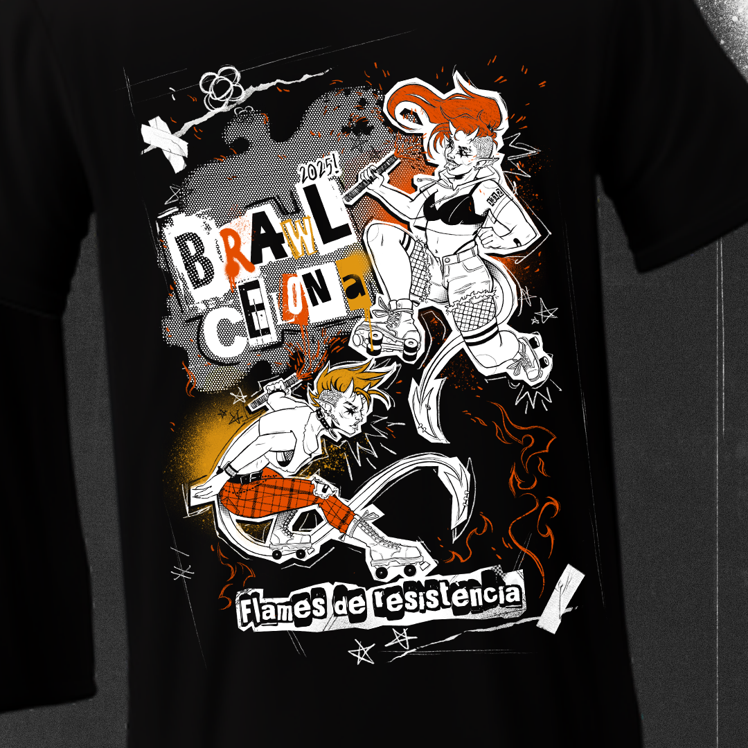 Barcelona Roller Derby - Brawlcelona T-Shirt