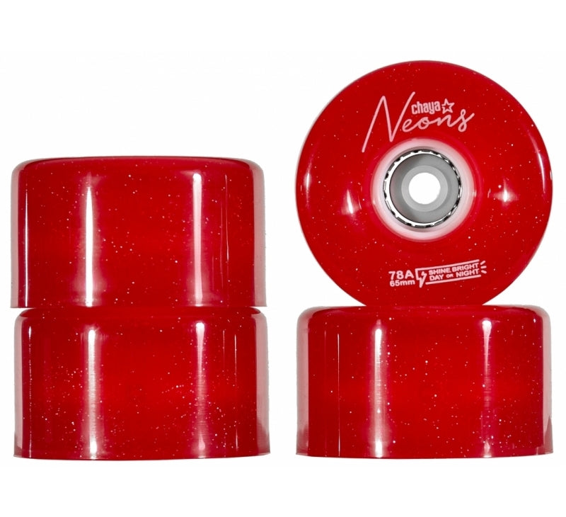 Chaya Neon Wheels 78A - 65mm x 38mm