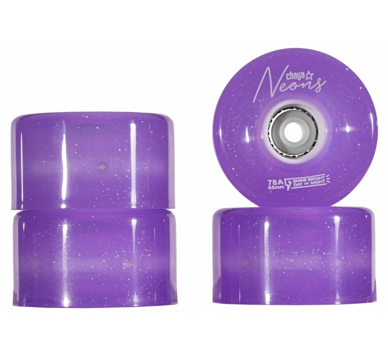 Chaya Neon Wheels 78A - 65mm x 38mm