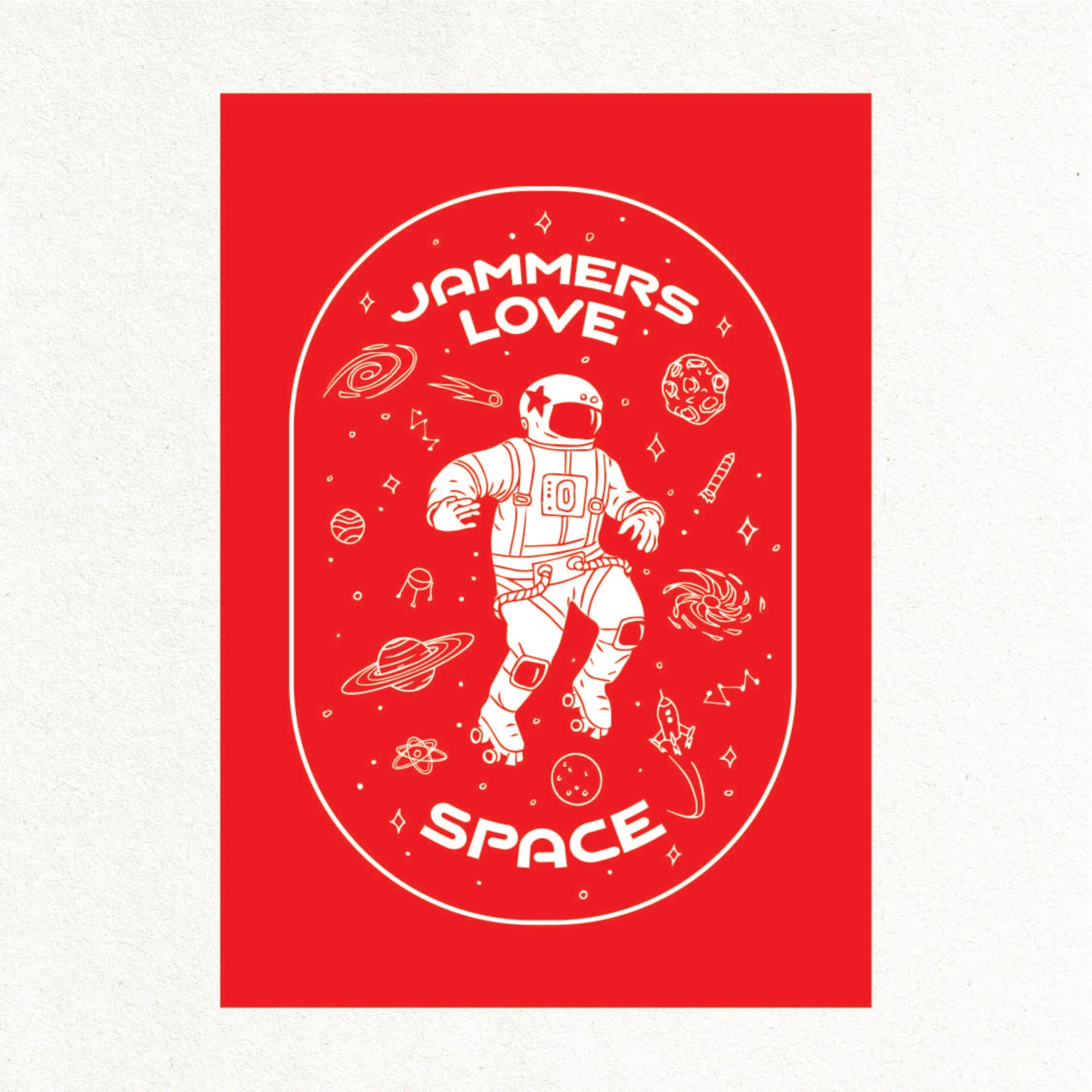 Create & Skate Factory Print - Jammers Love Space