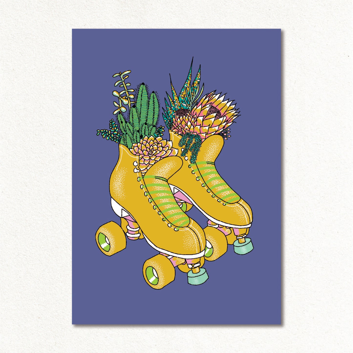 Create & Skate Factory Print - Succulent Skate
