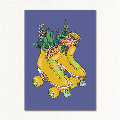 Create & Skate Factory Print - Succulent Skate