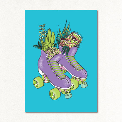 Create & Skate Factory Print - Succulent Skate