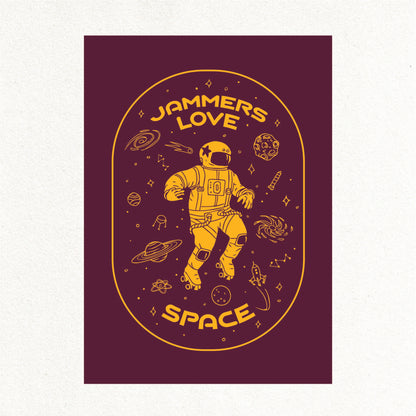 Create & Skate Factory Print - Jammers Love Space