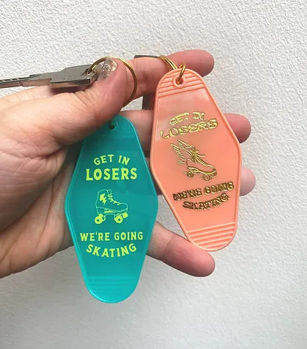 Create & Skate Factory "Get in Losers" Keychain