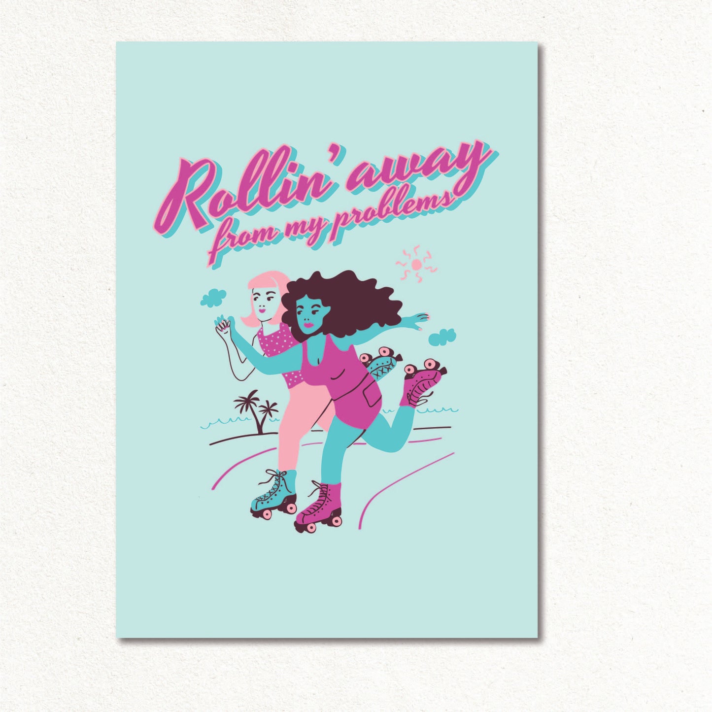 Create & Skate Factory Print - Rollin’ Away