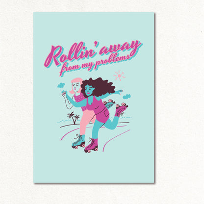 Create & Skate Factory Print - Rollin’ Away