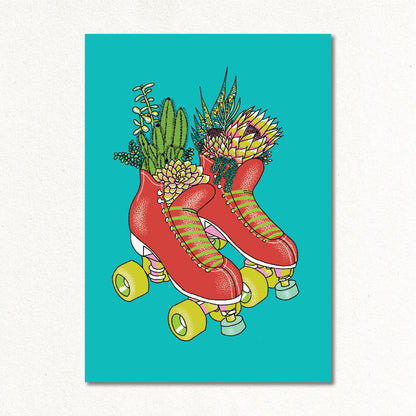 Create & Skate Factory Print - Succulent Skate