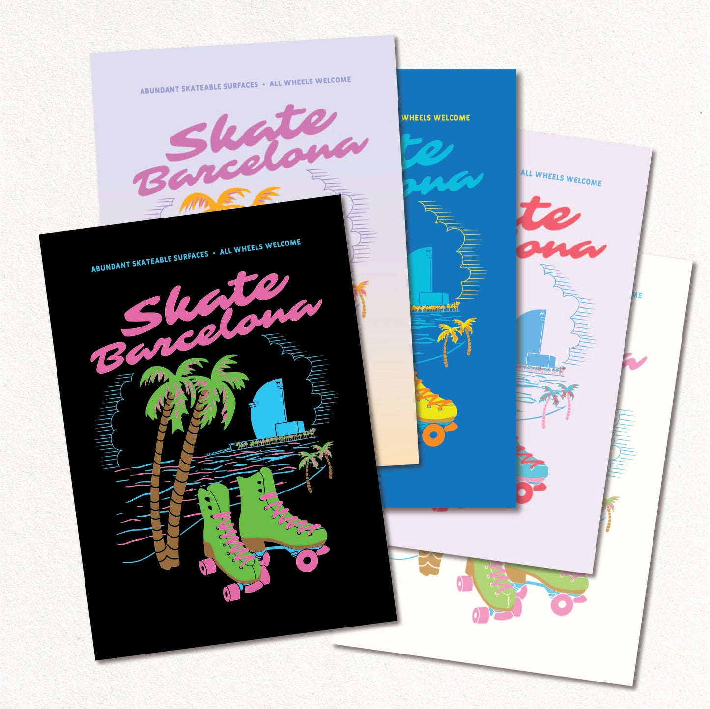 Create & Skate Factory Print - Skate BCN