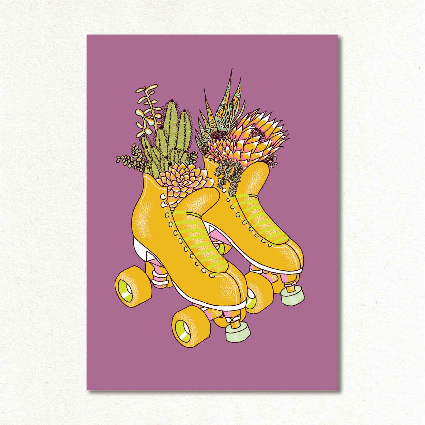 Create & Skate Factory Print - Succulent Skate