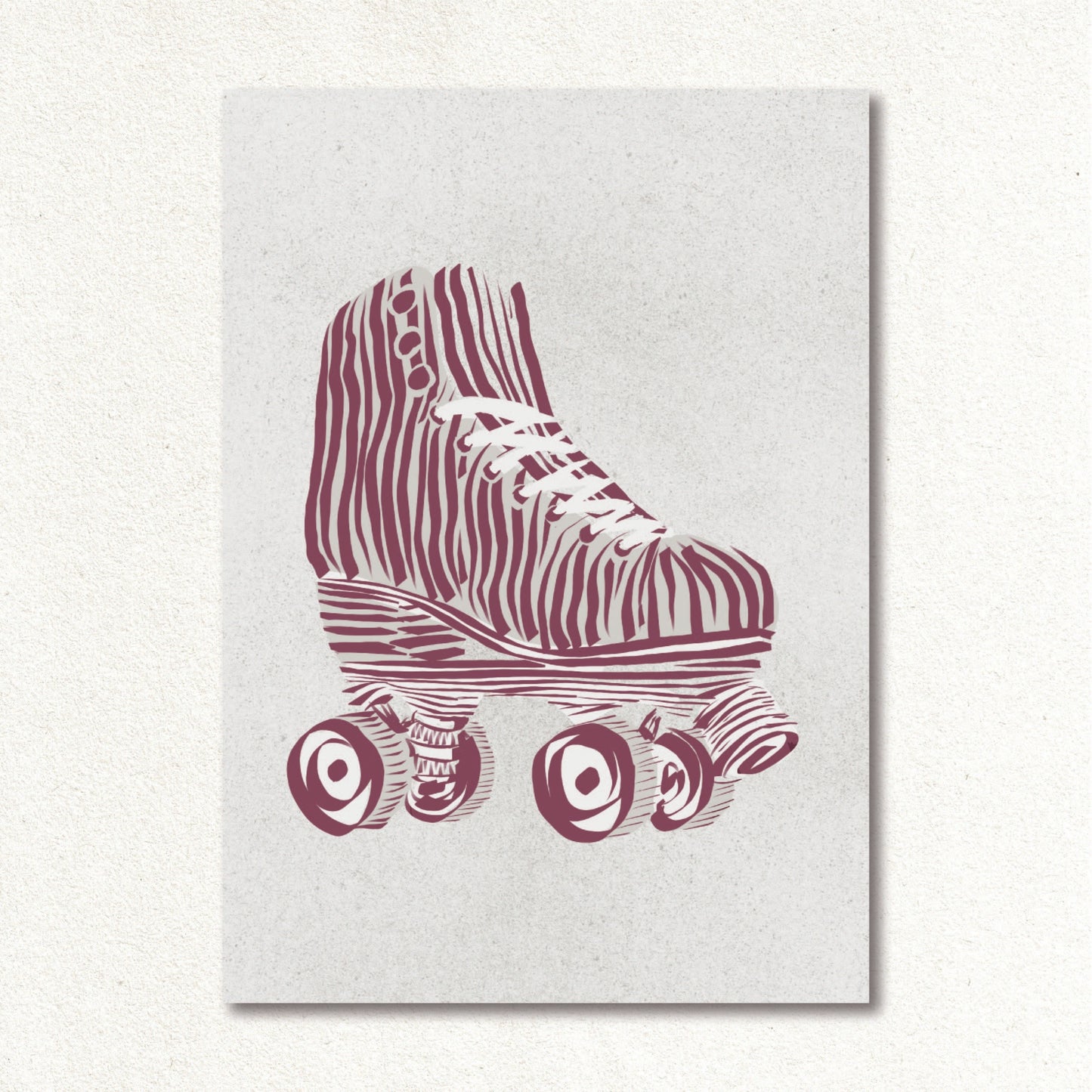 Create & Skate Factory Print - Lace Up