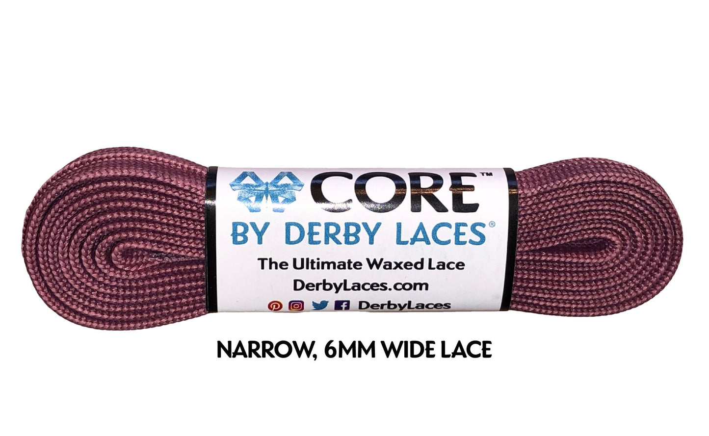 DerbyLaces "CORE" (6mm) Roller Skate Laces - 84"