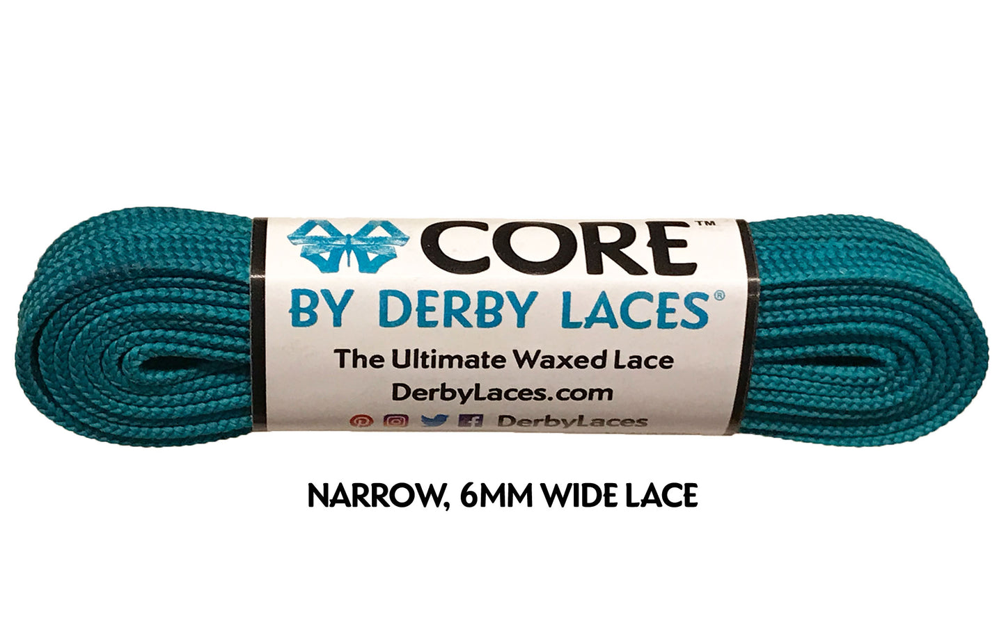DerbyLaces "CORE" (6mm) Roller Skate Laces - 84"