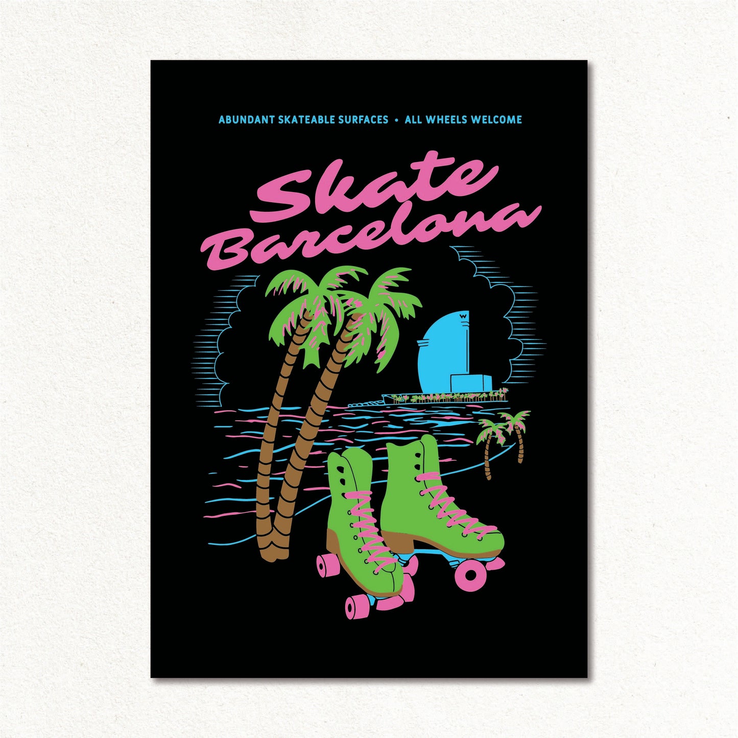 Create & Skate Factory Print - Skate BCN