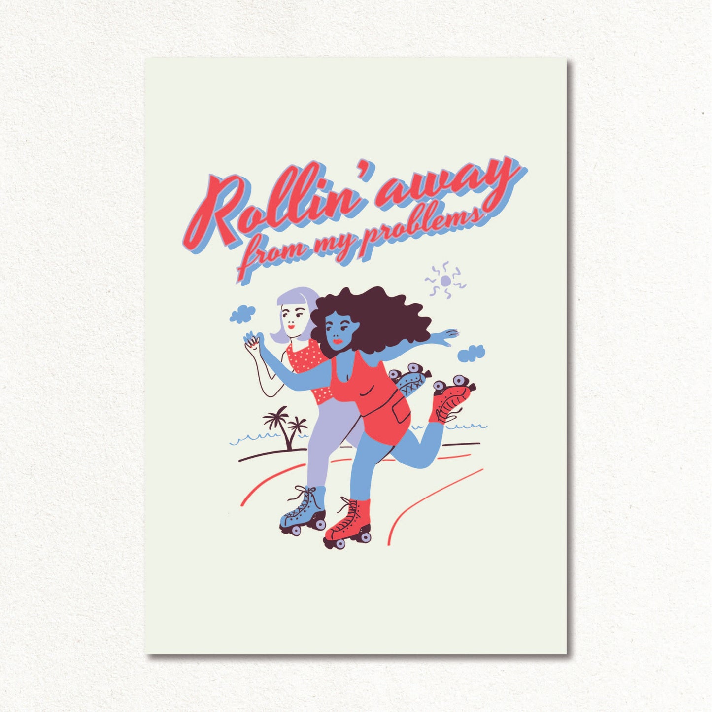 Create & Skate Factory Print - Rollin’ Away
